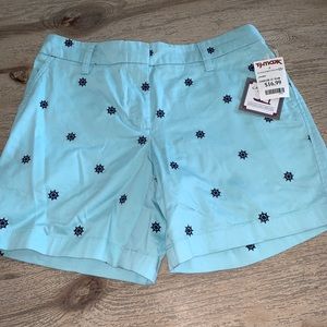 Shorts sz 2 Wheel Embroidered- Cambridge Dry Goods